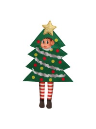 KOSTÜM TANNE AUS WEIHNACHTEN FÜR SCHELMENWICHTEL 21.5CM X 0.1CM X 26CM