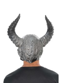 BLACK SKULL DEMON FOAM MASK 37CM X 26CM X 53CM