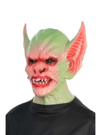 MASKE SCHAUM HORROR GREEN GOBLEINEN 32CM X 30CM X 40CM