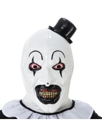 MASKE LATEX DELUXE ART DER CLOWN - TERRIFIER® 22CM X 30CM X 32CM