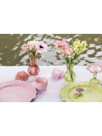 NYMPHEA PINK MIST TABLE RUNNER 28CM X 3M