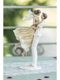 COUPLE MARIES DEBOUT LOVE IN THE AIR 16.5CM X 8CM X 27.5CM