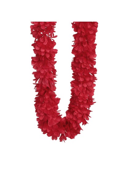 RED FLOWERS GARLAND DIA 9CM X 220CM