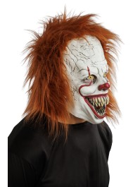 MASKE LATEX SCARY CLOWN 21CM X 23CM X 30CM