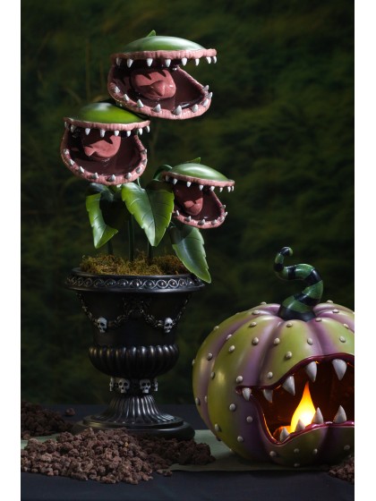 TOPF AUS PFLANZE FLEISCHFRESSEND VENUS FLYTRAP KUNSTHARZ 23CM X 27CM X 58CM