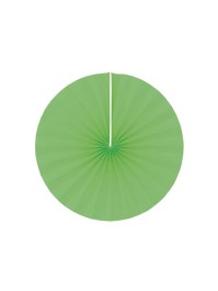 SET 4 EVENTAILS VERT LIME DIA 40CM