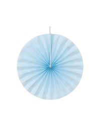 SET 4 EVENTAILS BLEU PASTEL DIA 40CM