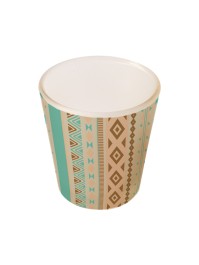 INDIAN CANDLE HOLDER DIA 5.6CM X 6.8CM