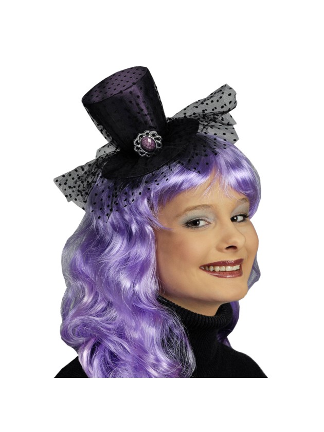 MINI ZYLEINENDERHUT VOILE GRAU Einheitsgröße
