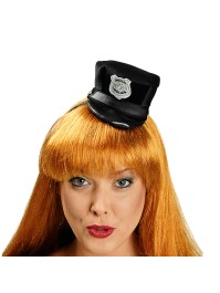 SERRE TETE MINI CHAPEAU POLICE TU