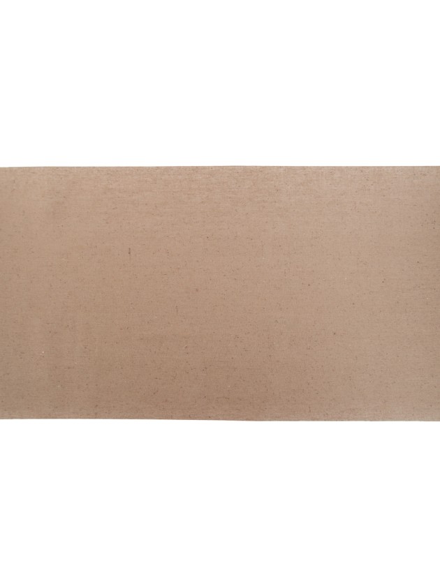 BROWN LINEN TABLE RUNNER 28CM X 5M