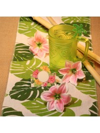 CHEMIN DE TABLE FEUILLES 28CM X 3M