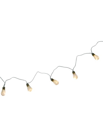 GARL 10 SMALL BULBS WARM WHITE 30 LED 365CM