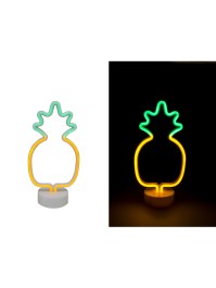 ANANAS NEON GRÜN GELB 16CM X 33CM