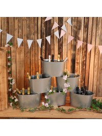 GUIRLANDE FLEURS DE CERISIER BLANC/ROSE 220CM