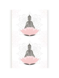 CHEMIN DE TABLE ROMANCE BOUDDHA 30CM X 5M