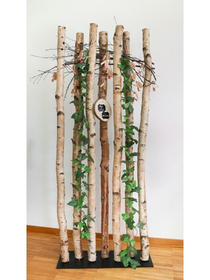 GIRLANDE BLÄTTER AUS EFEU 220CM