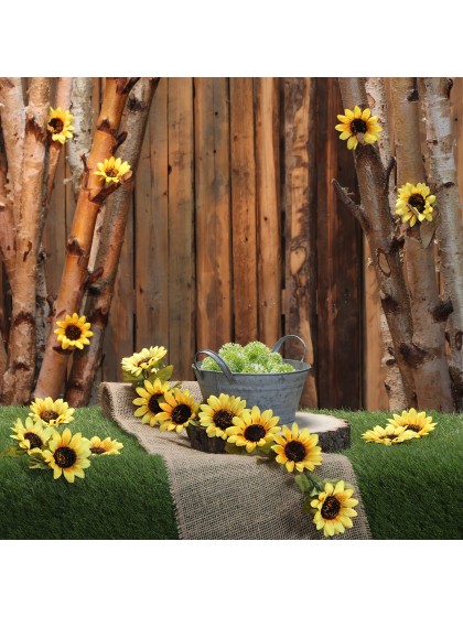 GUIRLANDE TOURNESOLS 220CM