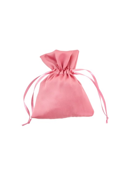 BEUTEL 4 BEUTEL FUCHSIA SATIN 8CM X 10CM