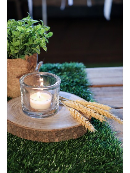 CHEMIN DE TABLE FAUSSE HERBE 20CM X 1M
