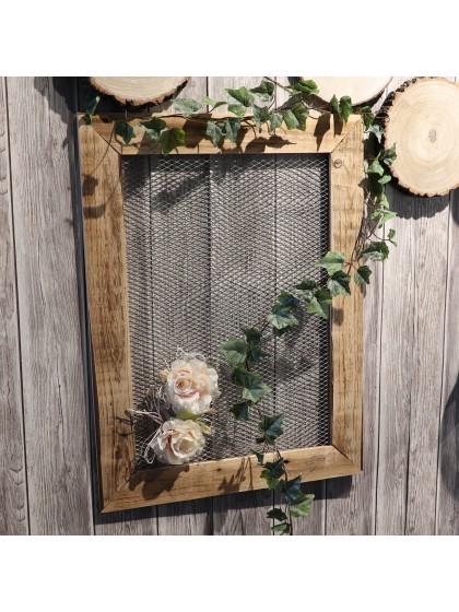 CADRE BOIS GRILLE 80CM X 60CM