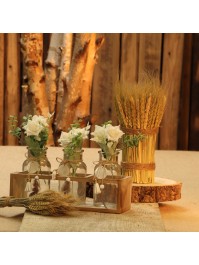 BOUQUET 24 EPIS DE BLE 35CM
