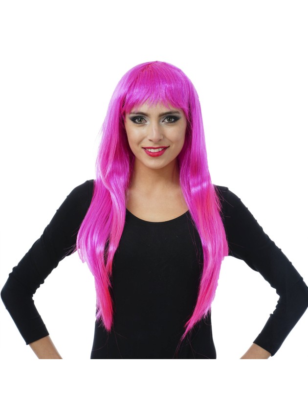 PERÜCKE NICOLE FUCHSIA UND VIOLETT 