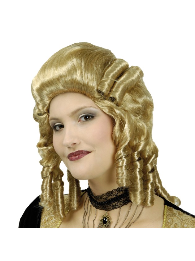 PERRUQUE LOUISE BAROQUE BLONDE 