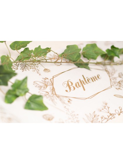 ELEGANCE BAPTISM TABLE RUNNER 30CM X5M