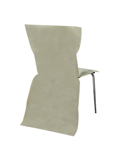 6 STUHLHUSSENVLIES ELFENBEIN 