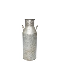 ZINC MILK POT DIA 26.5CM X 71CM / DIA 17.2CM