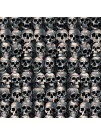 DECO MURALE GEANTE TETES DE MORT 1.2M X 6M
