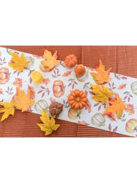 SACHET 12 FEUILLES ERABLE TISSU ENV  14CM X 10CM