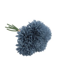 BLUMENSTRAUSS 6 DAHLIEN BLAU DENIM 26CM