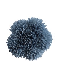 BLUMENSTRAUSS 6 DAHLIEN BLAU DENIM 26CM