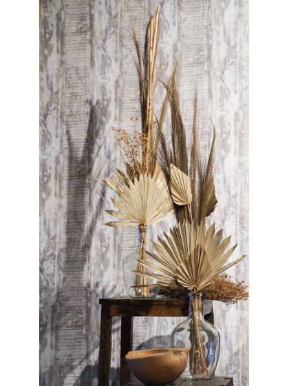 10 FEUILLES DE PALMIER NATUREL 55CM