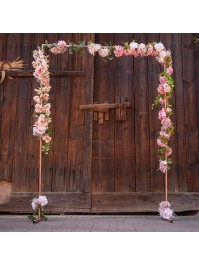 WEDDING ARCH CHAMPAGNE GOLD 1.5M X 2 M