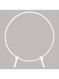 ARCHE CEREMONIE ANNEAU METAL BLANC 2M/ DIA 19MM