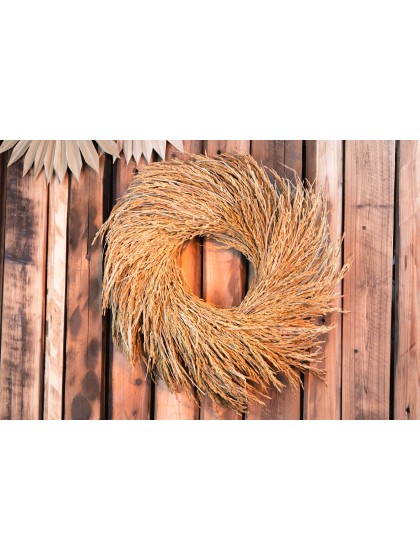 WREATH ORY GRASS DIA 38CM