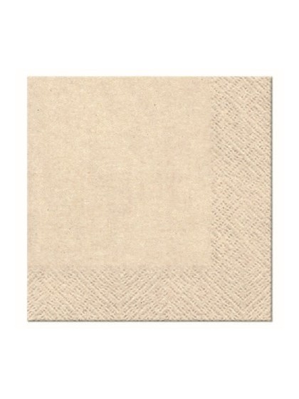 PAQUET DE 20 SERVIETTES PAPIER 3 PLIS COULEUR CRAFT WE CARE 25CM X 25CM
