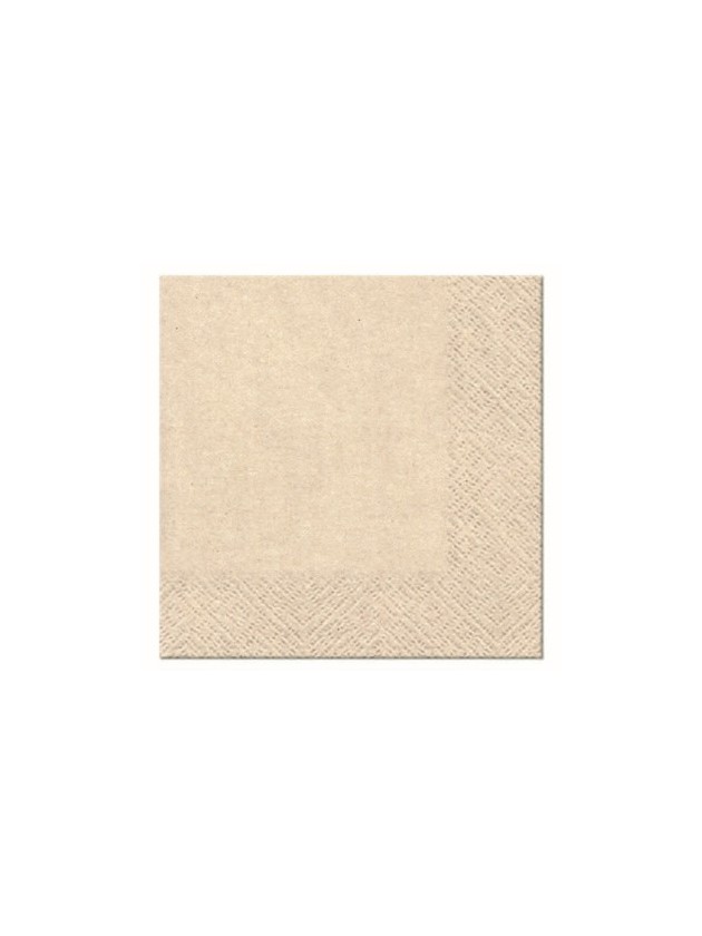 BAG OF 20 PAPER NAPKINS 3 PLYS WE CARE CRAFT COLOR 25CM X 25CM