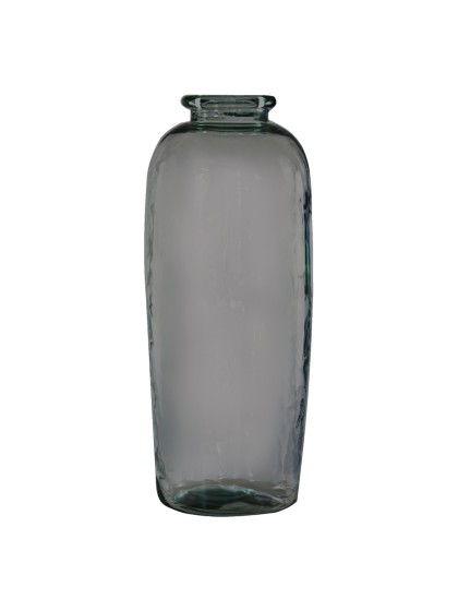 VASE ELISA GRIS QUARTZ DIA 27.5CM X 71 CM