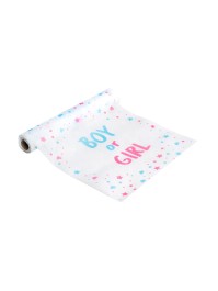 ELEGANCE BOY OR GIRL TABLE RUNNER 28CM X 5M