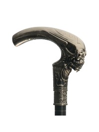 CANNE TETE DE MORT ALIEN ONYX 93CM