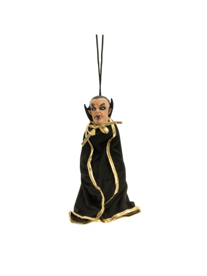 VAMPIR LATEX SCHWARZ AUFHÄNGEN 8CM X 8CM X 40CM