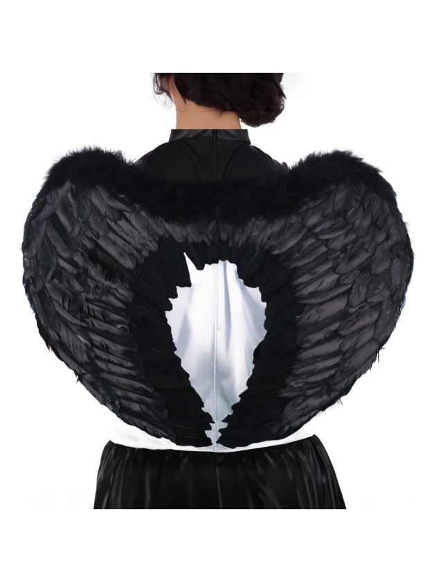 AILES D’ANGE NOIR 60CM X 45CM