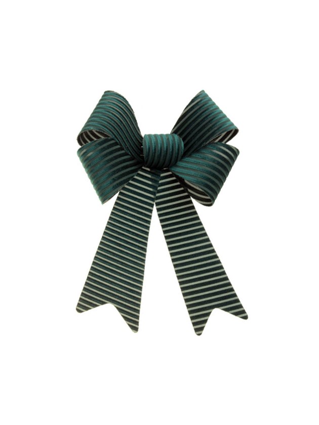 1 SCHLEIFE CORDSAMT GRÜN TANNE 22.9CM X 39.1CM