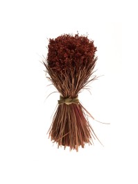 BOUQUET TABLE AUTOMNAL LIE DE VIN DIA 16CM X 30CM