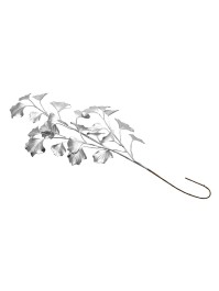 DEKOÄSTE GINKGO SILBER MATT 61CM
