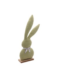 SAGE GREEN VELVET LIBERTY RABBIT BIG EARS 13CM X 5CM X 35CM